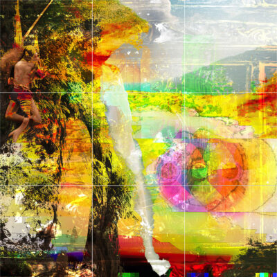 A Distance...1, 44" x 40"