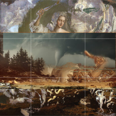 Oh Mona, Mona...., 66" x 88"