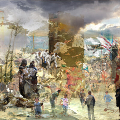 The Pitch 4, 51" x 66"
